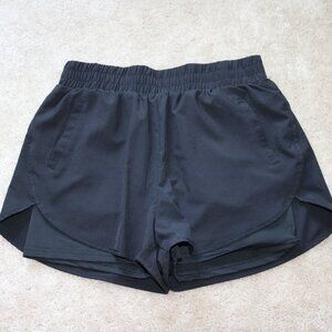 Women's Black Athletic Shorts